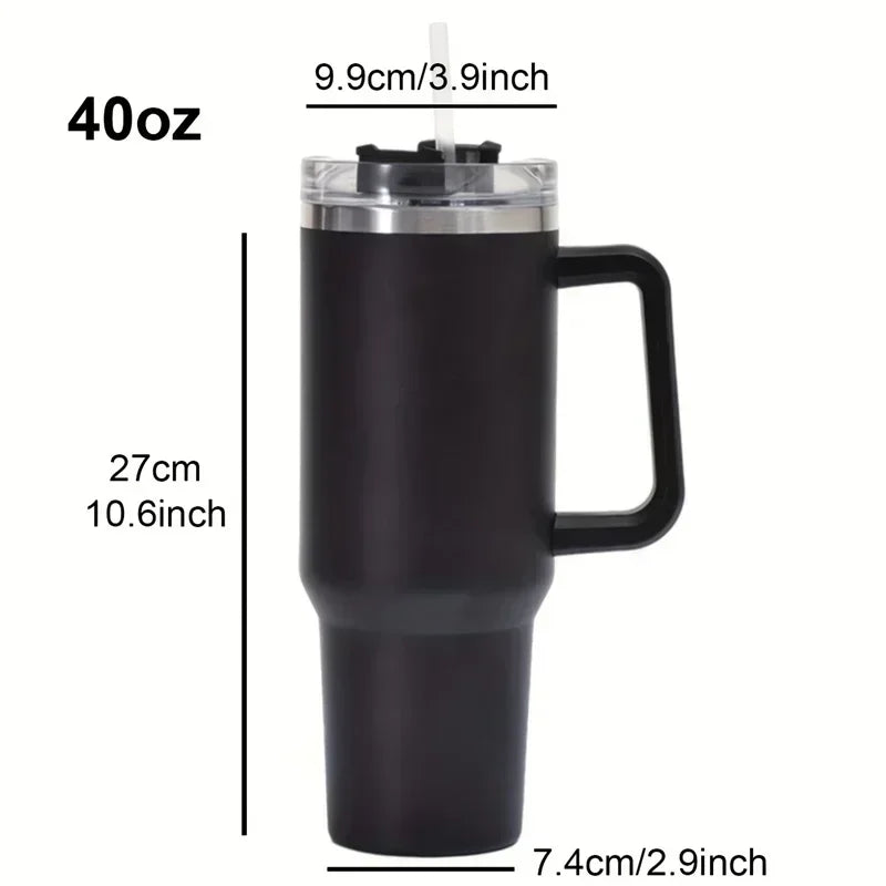 Stainless Steel Insulated Water Bottle with Handle