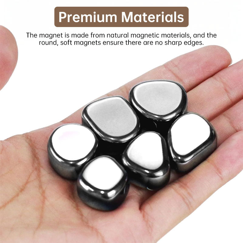 DIY Colorful Rope Magnet Set - 20 Multi-Purpose Fridge Magnets for Photos & Sensory Play