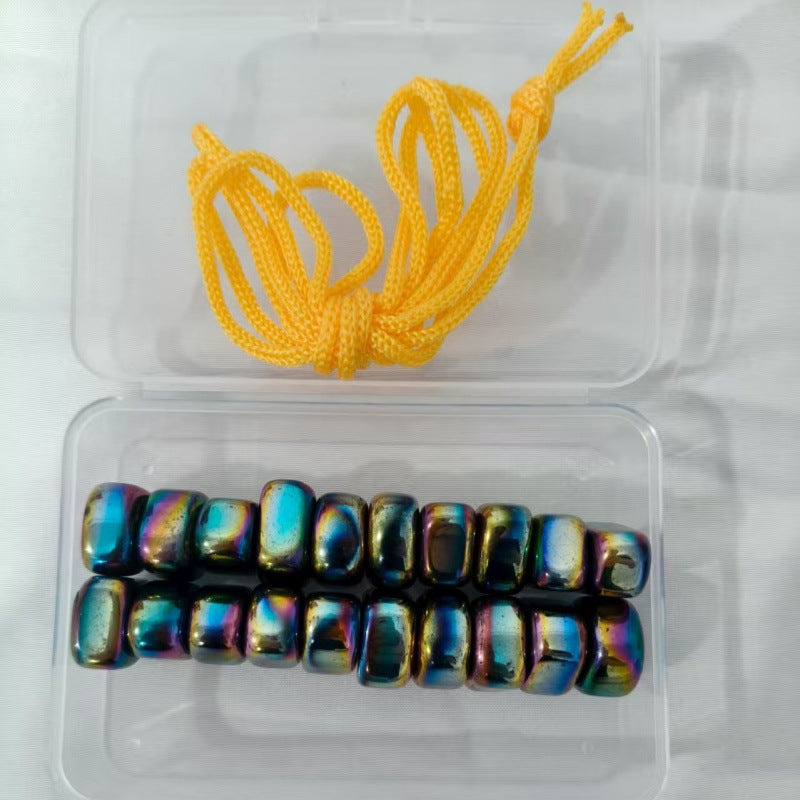 DIY Colorful Rope Magnet Set - 20 Multi-Purpose Fridge Magnets for Photos & Sensory Play