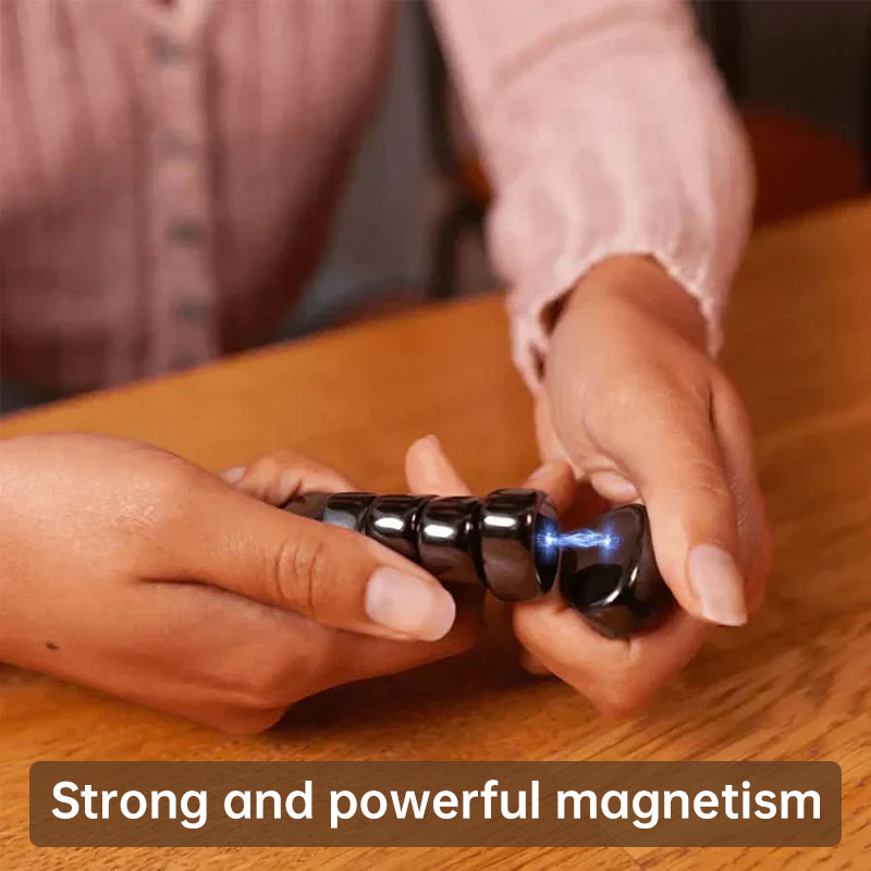 DIY Colorful Rope Magnet Set - 20 Multi-Purpose Fridge Magnets for Photos & Sensory Play