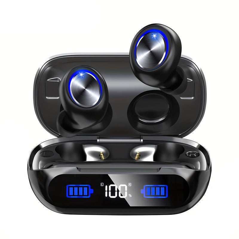 NNETM Wireless Earbuds Playtime Bluetooth 5.3 Noise Cancelling